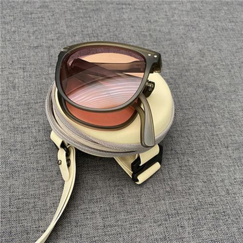 Air Cushion Sunglasses for Women, New Summer Anti-UV Polarized Sunglasses, Glasses for Men, Trendy Driving, Round Face