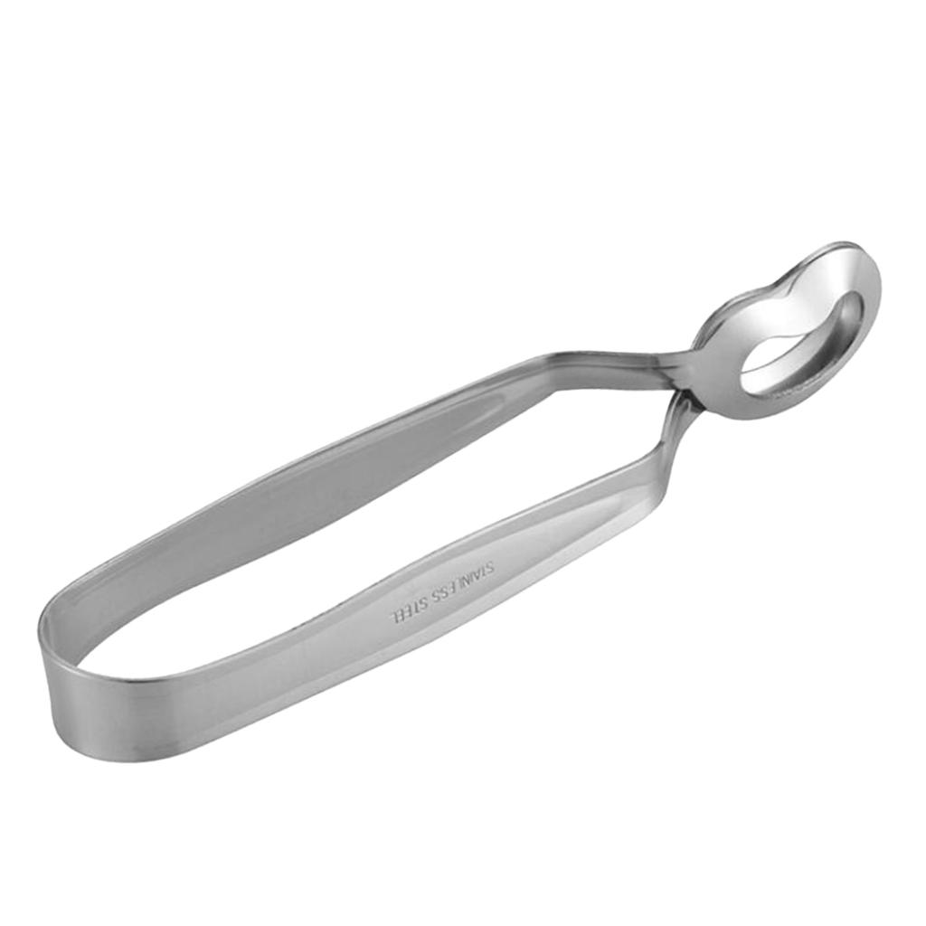 2x Japanese Stainless Steel Japan Escargot Plate Tongs Utensil