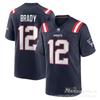Mens NFL Patriots Football Jersey Tom Brady 12 Drake Maye 10 Embroidered Team Sport Shirt Short Sleeve