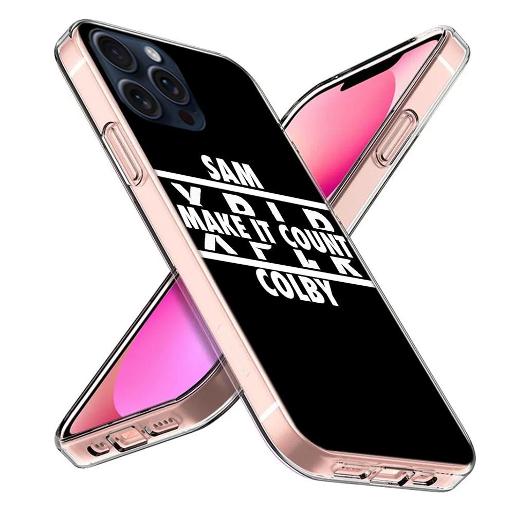Sam and Colby XPLR Прозрачный чехол для телефона Для Iphone 17 Air 16 Pro Max 15 Pro 14 Plus 17E 16E 11 13 12 Mini Чехлы Fundas Cell TP