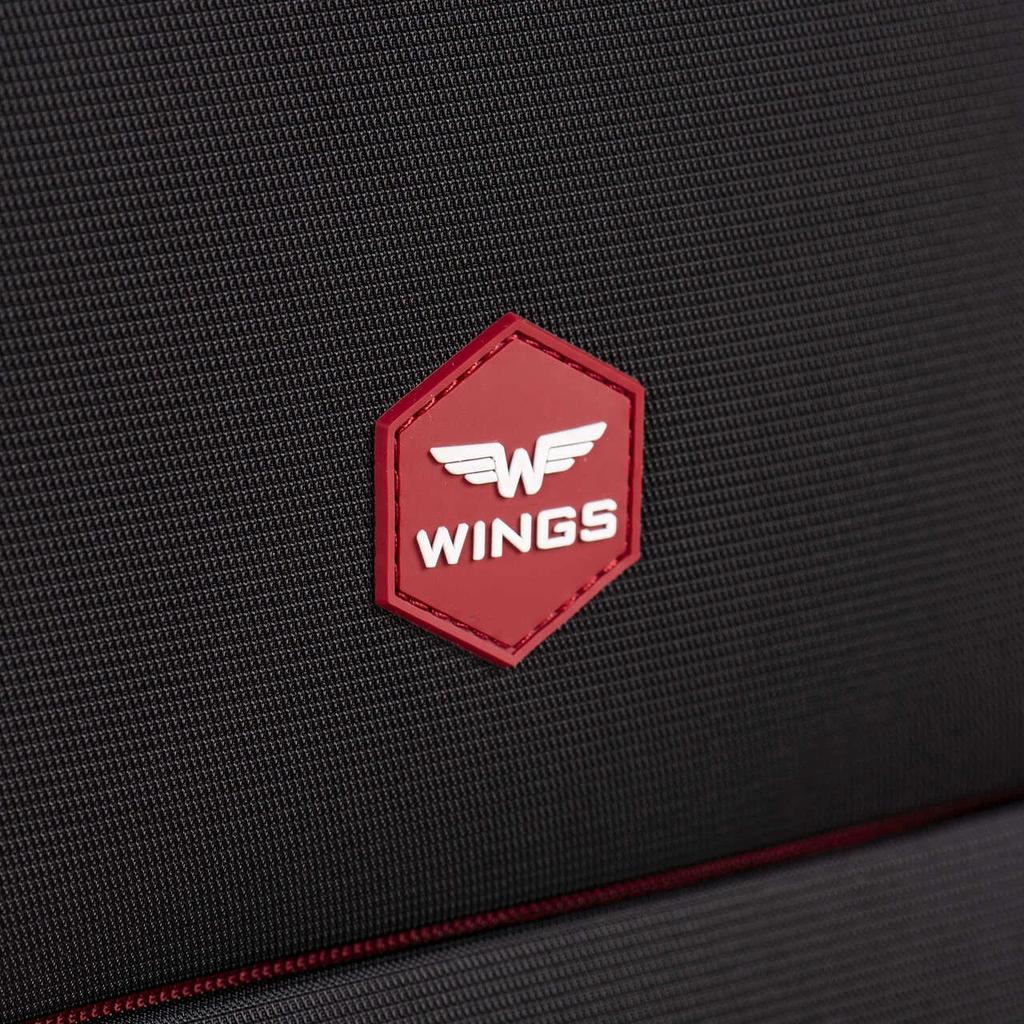 Dipper Wings 28" Black Large Softside Suitcase
