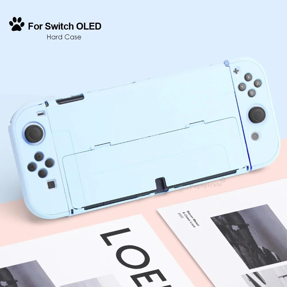Градиентный жесткий чехол для Nintendo Switch OLED PC защитный чехол для консоли JoyCons Shell Protector для консоли Switch OLED Dropshipp