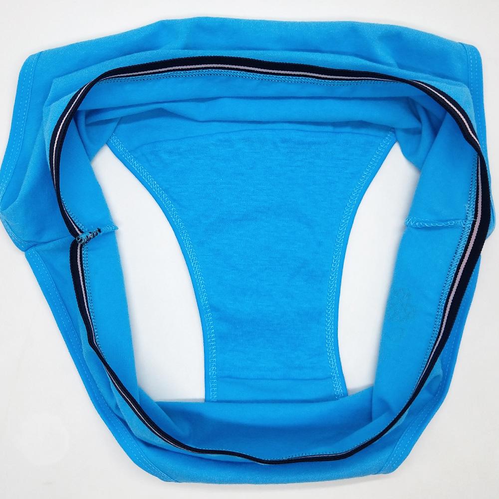 Plus Size Women Underwear Cotton Mid-Waist Sexy Floral Ladies Bikini Panties Briefs for Women 6 Pcs