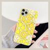 Фруктовый чехол-лимон для iPhone 14 11 12 13 Mini Pro Xs Max 8 7 6 6S Plus X XR Однотонный чехол конфетного цвета