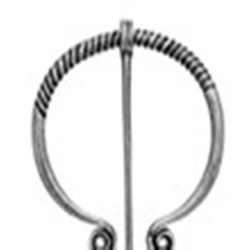 New Fashion Women Hand Forged Medieval Norse Runic Viking Jewelry Vintage Wulflund Belt Buckles Viking Cloak Brooch Cloak Pin