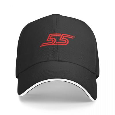Бейсболки унисекс Carlos Sainz Jr F1 Signature Graphic - Темные летние спортивные бейсболки Кепка в стиле хип-хоп Полихромные шляпы