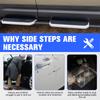 For 2020-2024 Car Running Boards Wear Resist Fixed Side Step Running Boards Pedal High Load-Bearing Step Boards Car Accessories