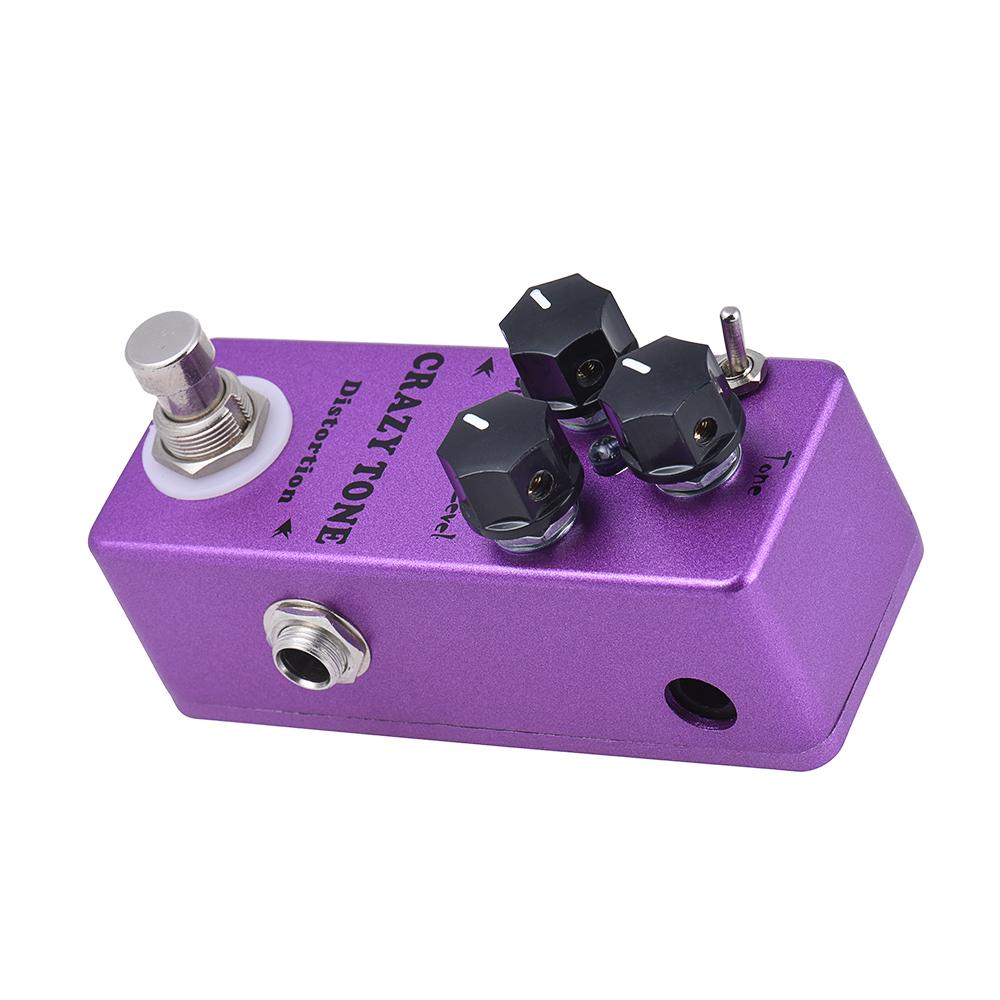 MOSKYAudio MP 50 CRAZY TONE RIOT Дисторшн Мини Одиночная Педаль Гитарного Эффекта True Bypass