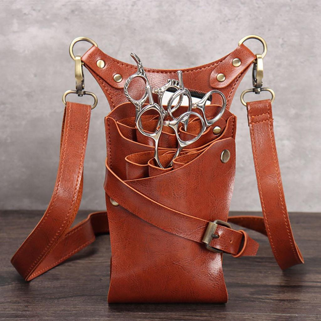 Чехол-кобура для ножниц, зажимов, расчесок, кейс-держатель для парикмахерского салона