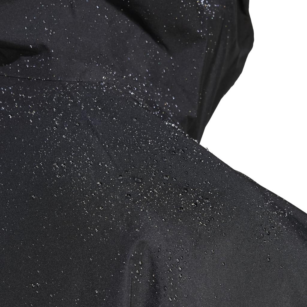 Adidas Hardshell Terrex Techlock Performance Jacket KVF60 Black 3-Layer GORE-TEX Men's (JF1355) J/L