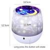Starry Sky Projector Moon Rotating Night Light Battery Operated USB Charging Projection Lamps Children Brithday Gift