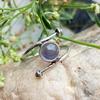 Amethyst Gemstone 925 Sterling Silver Plated Lovely Ring Jewelry PQY-IJ4398