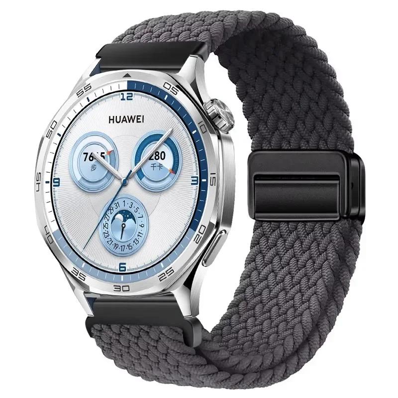 Нейлоновый ремешок-петля 22 мм 20 мм для Huawei Watch GT6 41 мм GT5 4 Pro 46 мм 41 мм Сменный ремешок для запястья для Huawei Watch GT 6 5 4 46 мм 41 мм 42 мм