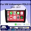 9" автомобильный радиоприемник стерео для Volkswagen VW POLO 5 Sedan 2008 - 2025 Android 14 Carplay Auto Multimidia Video Player Navi головное устройство