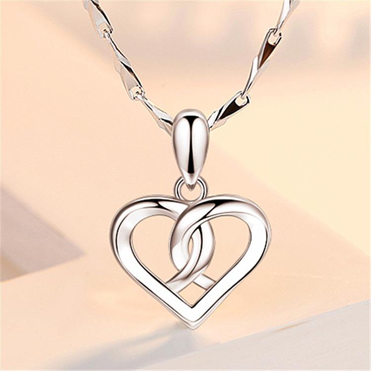 925 Silver Necklace Pendant Dolphin AAA Zircon For Women Fashion Clavicle Chain Necklaces Wedding Party Jewelry Gift