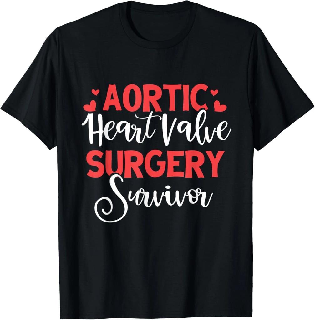 Aortic Heart Surgery Survivor Heart Disease Awareness Gift Unisex T-Shirt