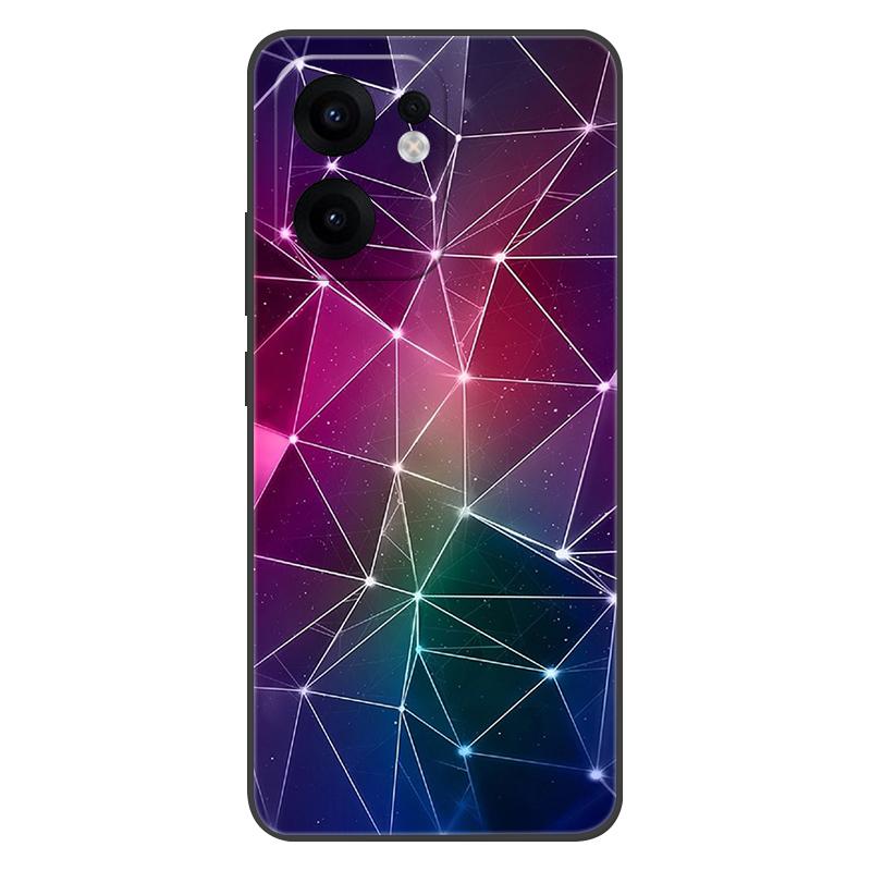 For OPPO Reno13 F Case 13F Flowers Silicone Soft TPU Back Cover For OPPO Reno 13F 5G Case CPH2699 Coque Shockproof Fundas