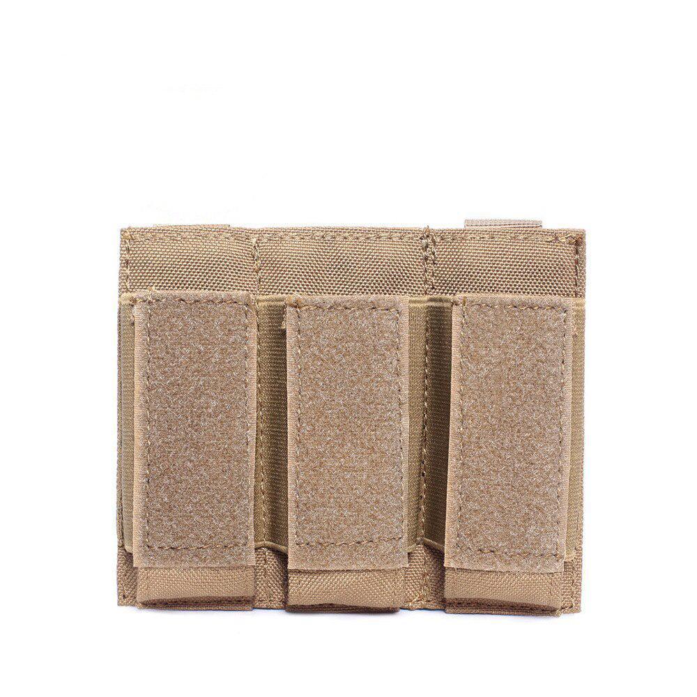 Тактический тройной подсумок для пистолета, военная сумка для боеприпасов к пистолету, подсумок для страйкбольного журнала для Glock M1911 92F, журналы 40 мм, граната