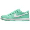 Детские кроссовки Dunk Low GS Emerald Rise Зелено-Белые DH9765-302