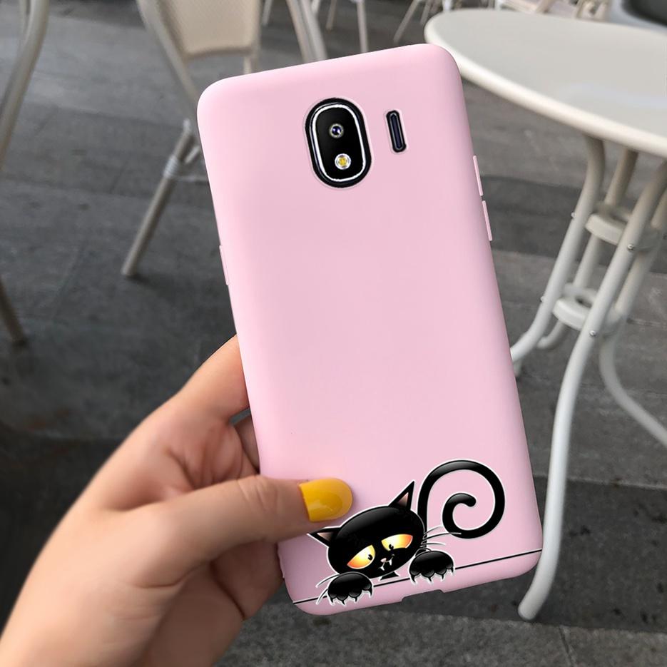Для Samsung Galaxy J4 2018 Чехол J400F Милый Модный Чехол Мягкий Силиконовый Чехол Для Samsung Galaxy J4 Plus 2018 J415F J4 J4+ Fundas