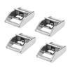 4 PCS Strong Metal Cam Buckles Designed for Easy Operation and Security