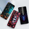 Чехол-иллюстрация Art Technology для Samsung A41 A35 A34 A33 A32 A25 A24 A23 A21s A06 A05 A04 A03 Note 10 20 Ultra 5G Черный