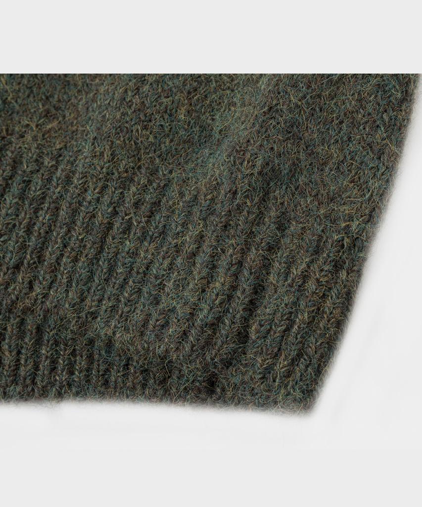 LETTERCOMO Daily Wool Round Knit Green