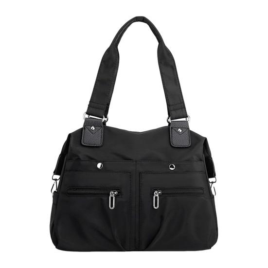 Женская сумка через плечо с несколькими карманами и отделением для ноутбука, устойчивая к брызгам, легкая сумка-тоут для работы и путешествий