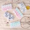5 Pairs Contact Lens Case Cosmetic Contact Storage Box With Bottle And Tweezers