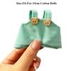 Модные кукольные комбинезоны, наряды, 3 цвета, кукольная одежда высокого качества, детская игрушка для 15-сантиметровой хлопковой куклы