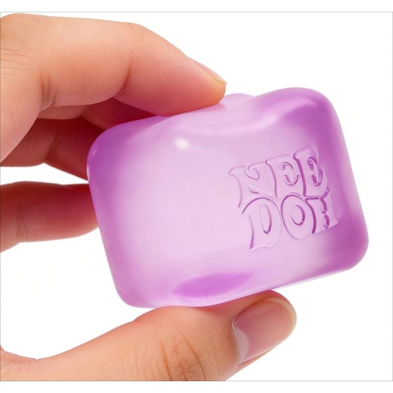 Needoh Nice Cube Сенсорный Сниматель Стресса Игрушка-Фиджет Для Тревоги и Концентрации Настольный Сенсорный Куб Для Взрослых и Детей*-.
