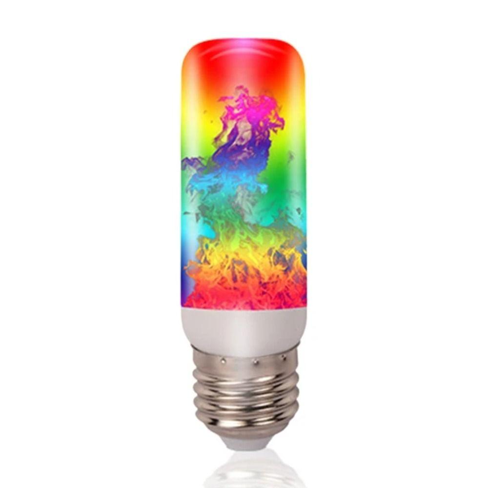 Waterproof LED Flicker Flame Light Bulb E27 Simulated Burning Lamp Dynamic Flame Bulb Easter