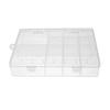 1Pcs Transparent Container Box Jewelry Button Hardware Tool Storage Organizer Case