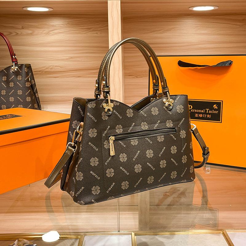 W. D. Женская сумка POLO для пожилых людей с пресбиопией, новинка 2023 года, женская универсальная ручная сумка через плечо на одно плечо для женщин среднего возраста