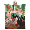 Warm Blanket Adult Camping Mort & Phil Mortadelo y Filemón Throw Blanket  Flannel Bedspread For Couch Fashion Sofa Bed Cover