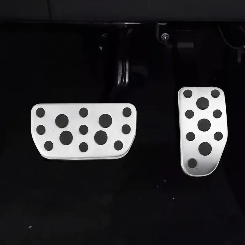 For Toyota Vios 2014+ Vios FS Yaris 2017+ Car Pedals Cover Gas Accelerator Brake Pedal Cover Kit Pad Protector Accessories