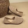 Женские мокасины на мягкой подошве, летняя обувь для дома, женская обувь 2025, женские весенние балетки, обувь, лоферы, женские плоские слипоны