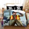 Game GTA V Bedding Set Cartoon Duvet Covers Pillowcase Grand Theft Auto 5 Comforter Bedding Sets Bed Linens Bedclothes(No Sheet)