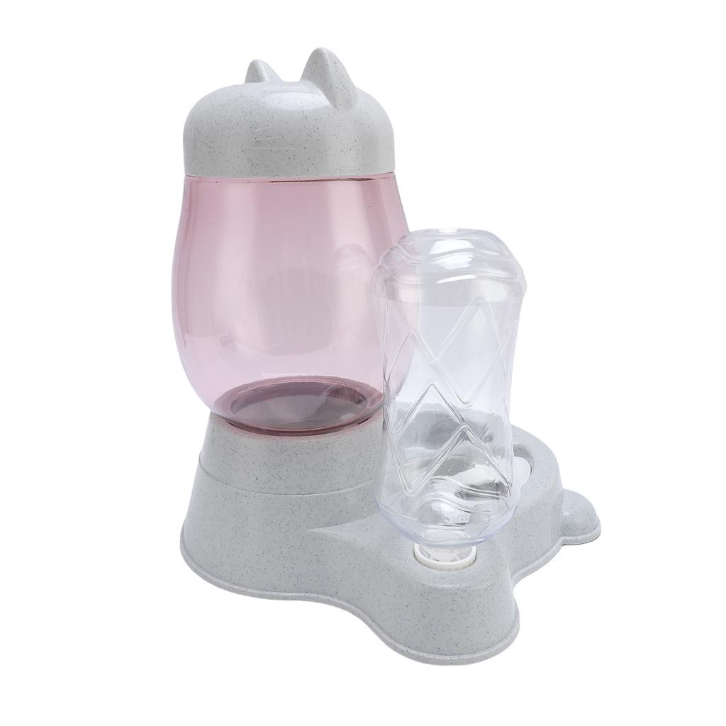 Автоматическая поилка для домашних животных с миской Многофункциональный набор кормушки и поилки большой вместимости