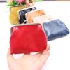 New Women's Money Bag Plush/Oil Wax Leather Wallet 4-inch Buckle Mini Wallet Lipstick Storage Bag Women's Wallet