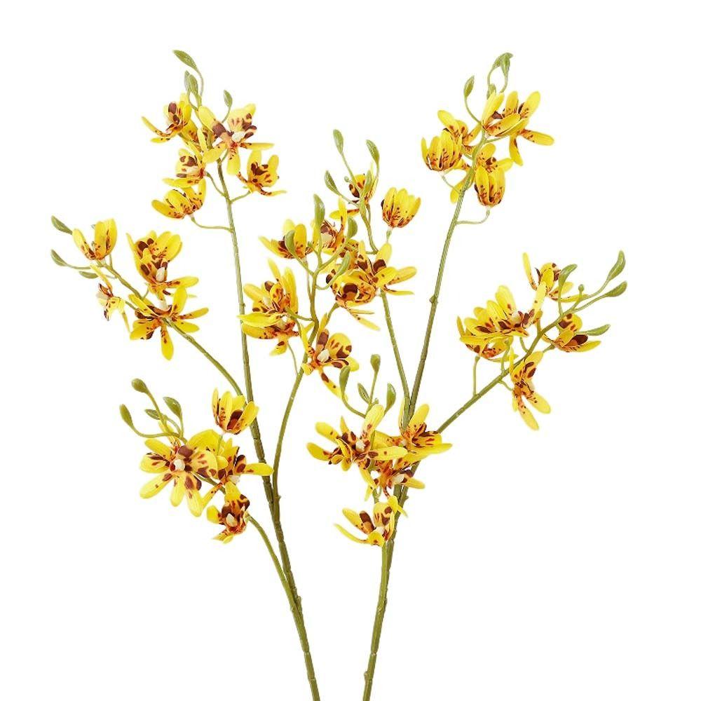 Real Touch Simulation Mini Orchid Small Butterfly Orchid Faux Mini Phalaenopsis Gift