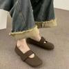 Casual Single Shoes for Women Retro Concise Shallow Mary Jane Shoes Soft Soled Flats Women Shoes Zapatos De Mujer 2025