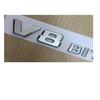 Chrome Letters C32 C43 C55 C63 Symbols V8 BITURBO 4MATIC Sticker for Benz AMG W204 W205 Trunk Fender Emblems AX1 