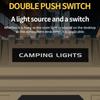 Portable Hanging Lanterns For Camping Ultra-Bright Illumination Emergency Tent Light With Rechargeable Long Battery Life Z4E1