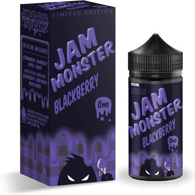 Жидкость для электронных сигарет JAM MONSTER VAPE, без никотина (ЕЖЕВИКА, 100мл)