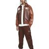 Jordan X Maison Chateau Rouge Double-Breasted Lapel Long Sleeve Jacket Men Outerwear Brown DJ9771-203