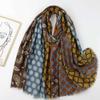 2024 Spring And Autumn Winter New Cotton And Hemp Long Thin Scarf Travel Versatile Sunscreen Warm Shawl For Women