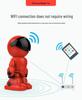 360° панорамная HD WiFi камера с ночным видением и удаленным мониторингом через мобильное приложение
