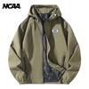 Ветрозащитная куртка с капюшоном в стиле ретро NCAA