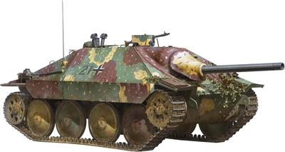 Takom Немецкий легкий истребитель танков Тип 38 Hetzer Средний Тип Без интерьера Пластиковая модель TKO2171X 1/35
